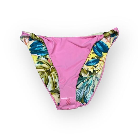 💛 PQ reversible tropical bikini bottoms size M NWT - Picture 5 of 6